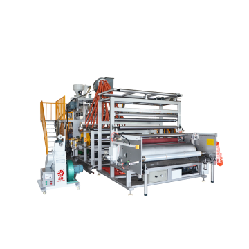 Stretch Film Extruder LLDPE Plastic Film Machine Pris